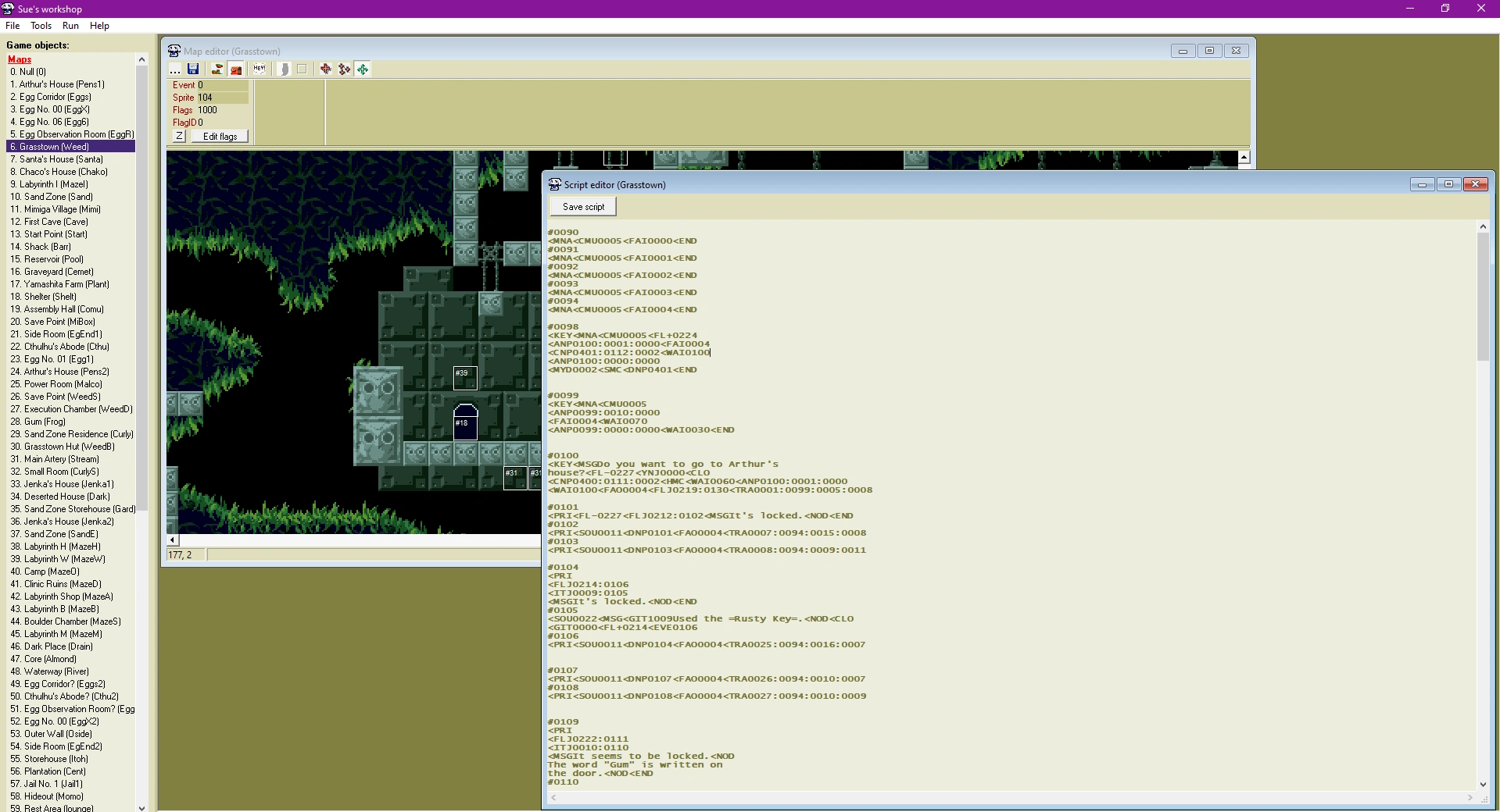 SW's Script interface on top of the Map interface.